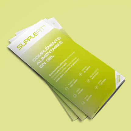 SuppleFit Flyer (Gel food supplements) French (50 pcs)