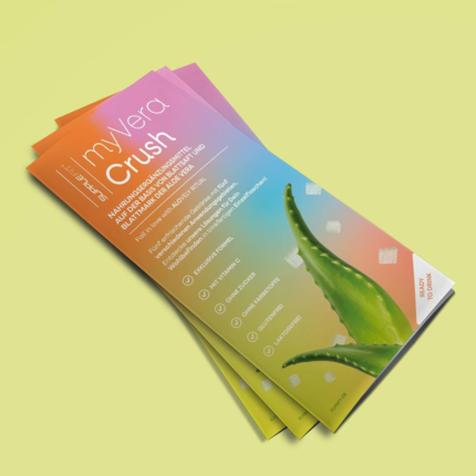 SuppleFit Flyer Set (MYVERA CRUSH) German (50 pcs)