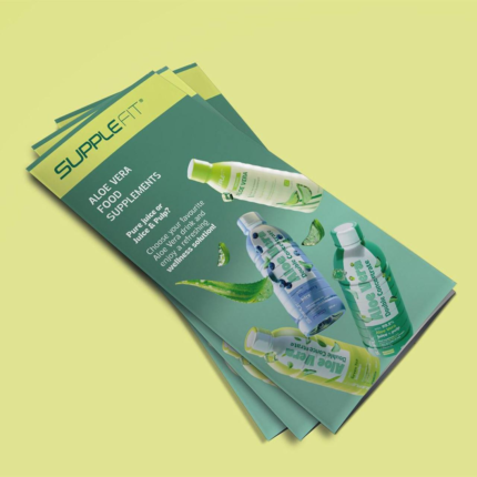 SuppleFit Flyer Kit (Aloe Vera Drinks) English (50 pcs)