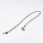 Parure Fleurs de lumière en métal rhodié Cod.: BIGCD042