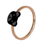 Bague plaqué or rose 24kt Cod.: BIGAD017