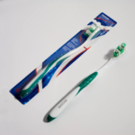 Medium Bristle Toothbrush (White/Green)