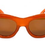 «Miranda» Sunglasses – Shiny Orange